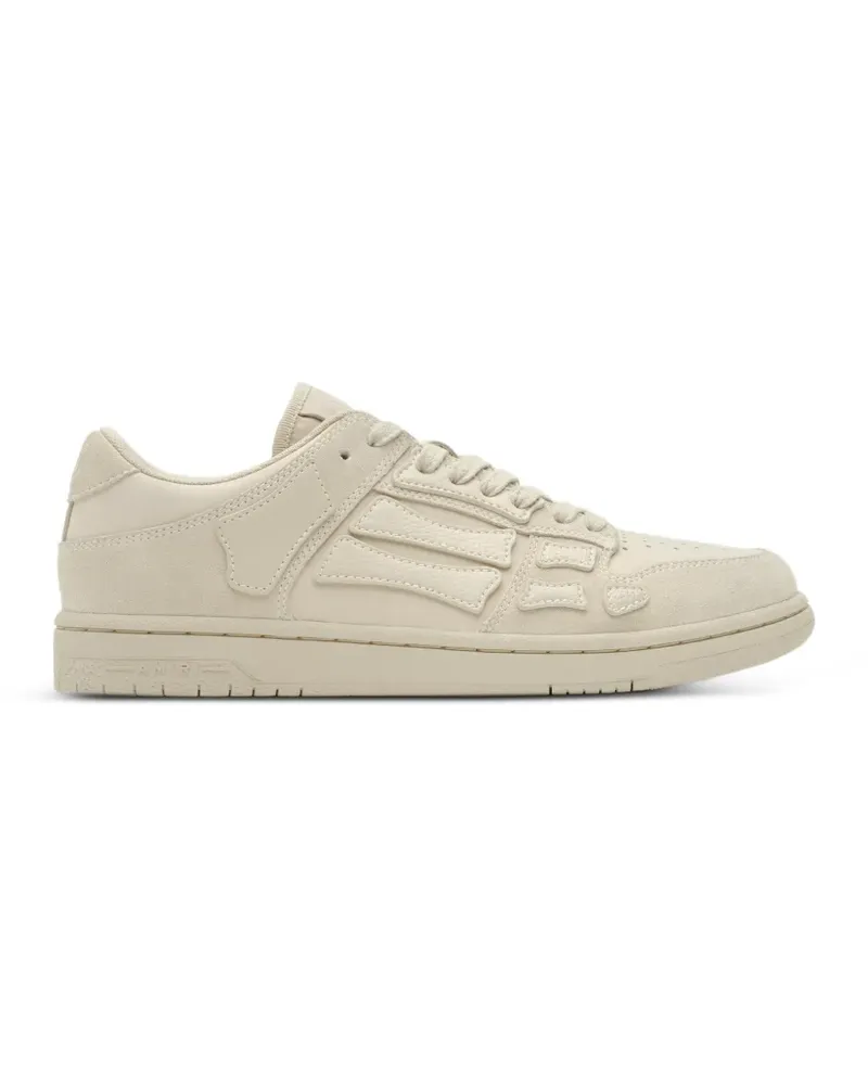 Amiri Skel Top Low Sneakers - Nude Nude