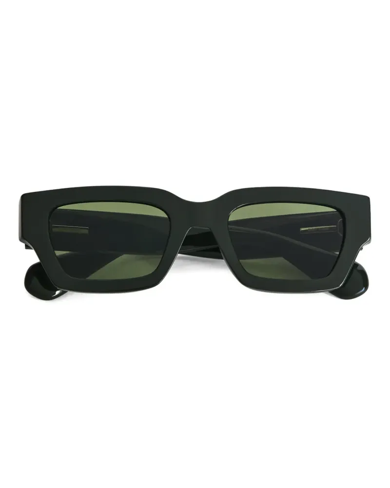 Jil Sander rectangular-frame sunglasses - Grün Grün