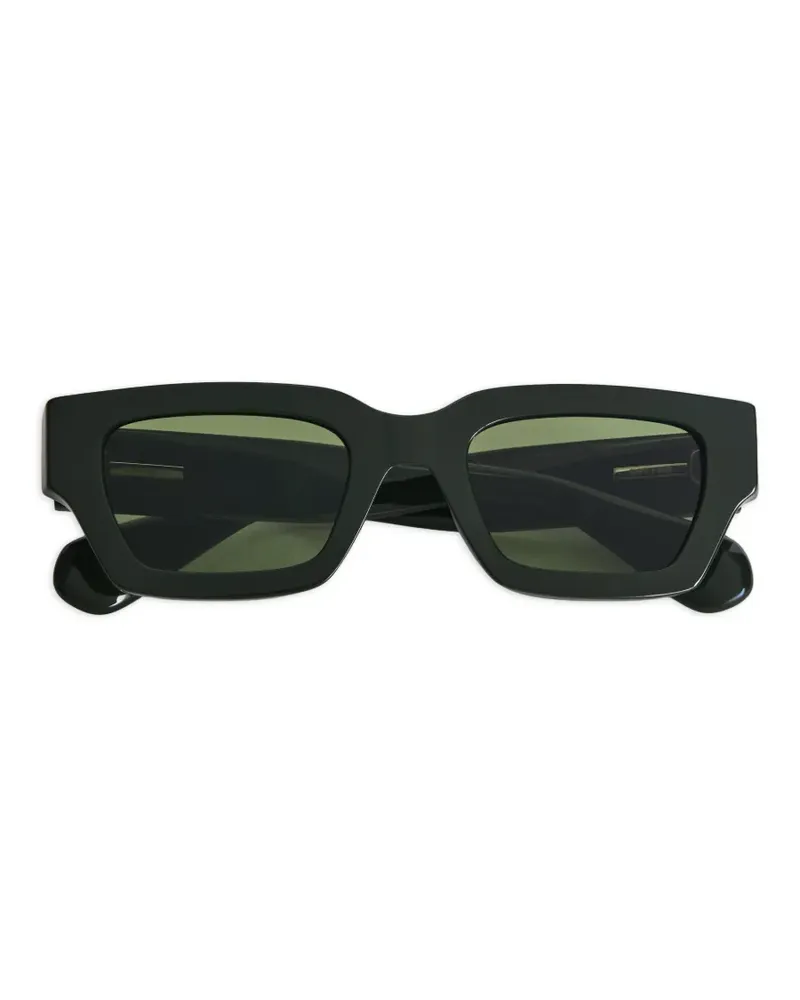 Jil Sander rectangular-frame sunglasses - Grün Grün