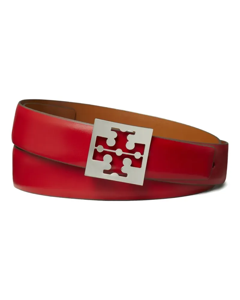 Tory Burch Gürtel mit Logo-Schnalle - Rot Rot