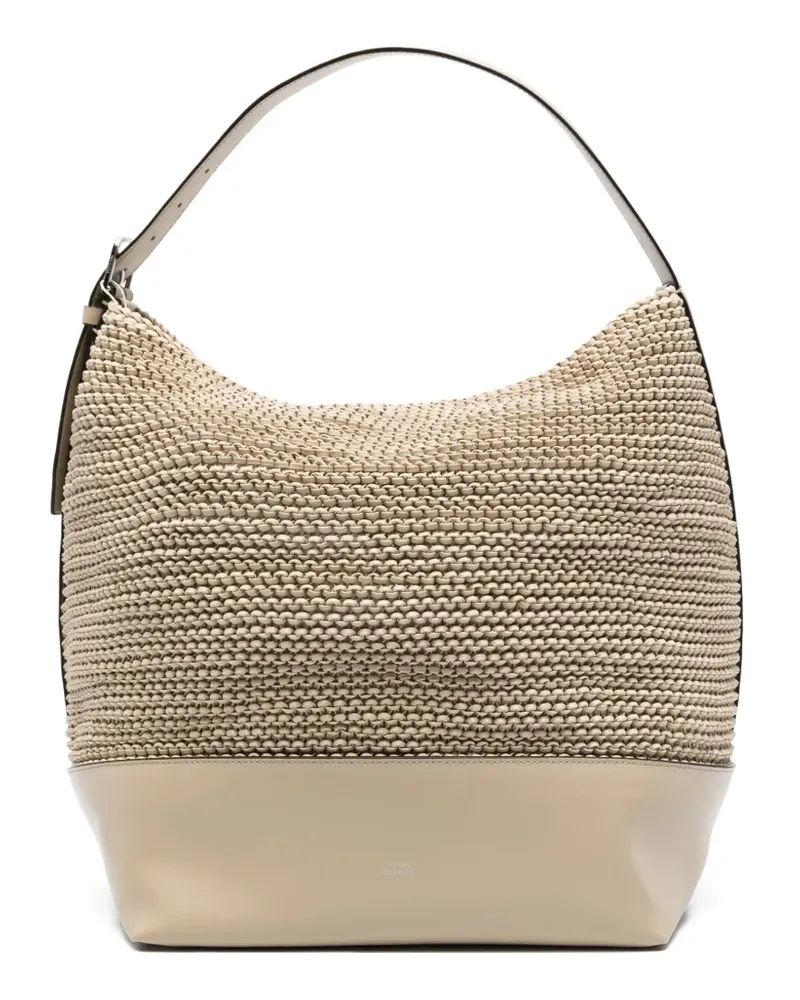 Totême Gewebte Handtasche - Nude Nude
