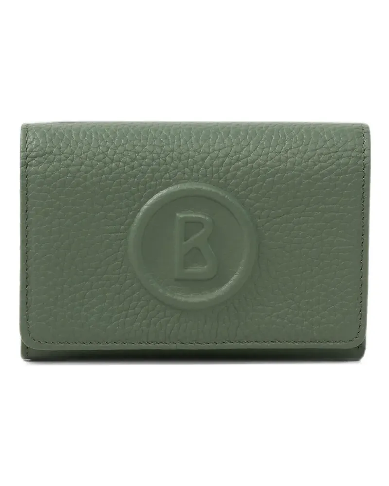 Bogner Bozen Nena pebbled leather wallet - Grün Grün