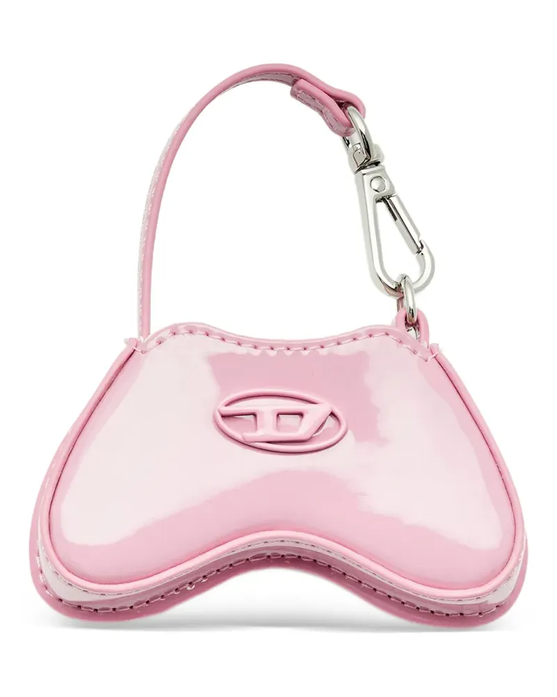 Diesel Glossy Taschenanhänger - Rosa Rosa