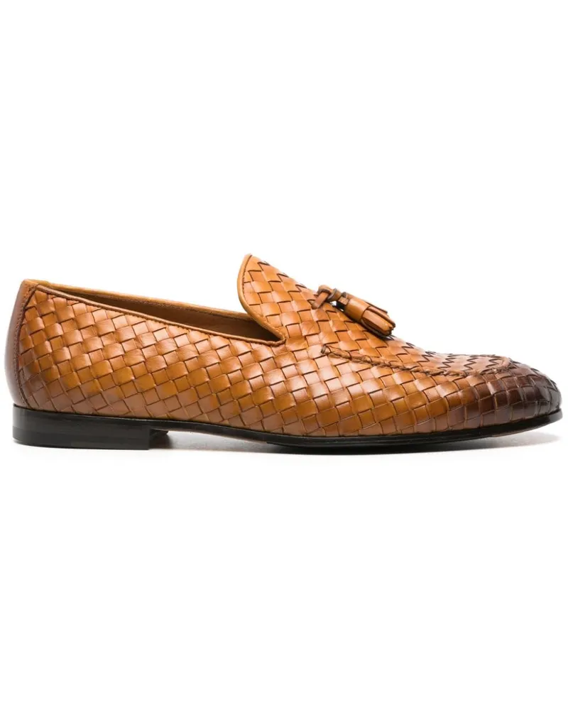 Doucal´s Loafer mit Webmuster - Braun Braun