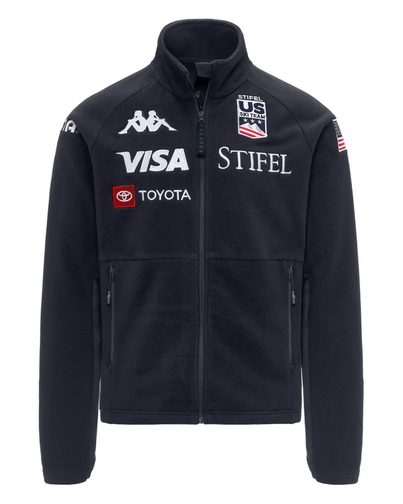 Kappa zip long-sleeve jacket - Blau Blau