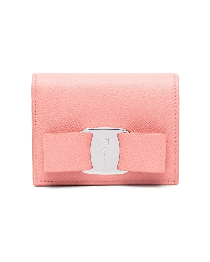Ferragamo Portemonnaie mit Schleife - Rosa Rosa