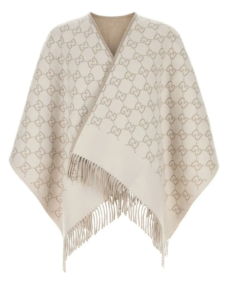 Gucci Besticktes Cape - Nude Nude