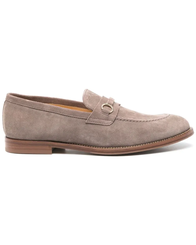 Brunello Cucinelli Loafer aus Wildleder - Braun Braun