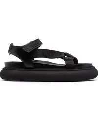 Moncler Sandalen mit Klettverschluss Schwarz