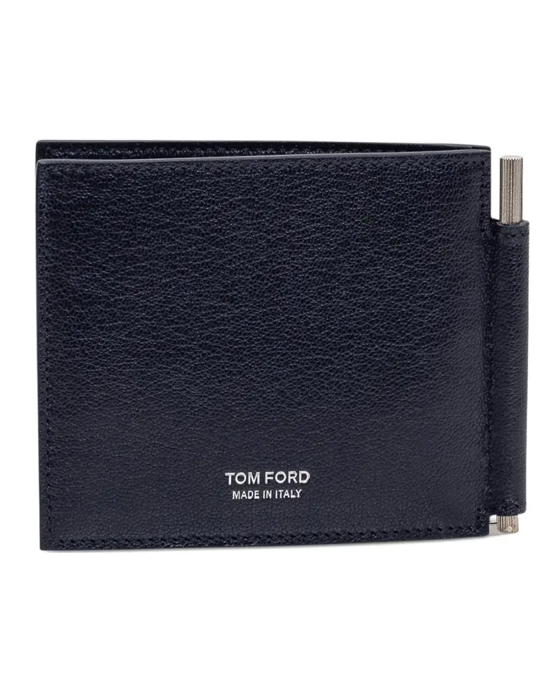 Tom Ford bi-fold wallet - Blau Blau