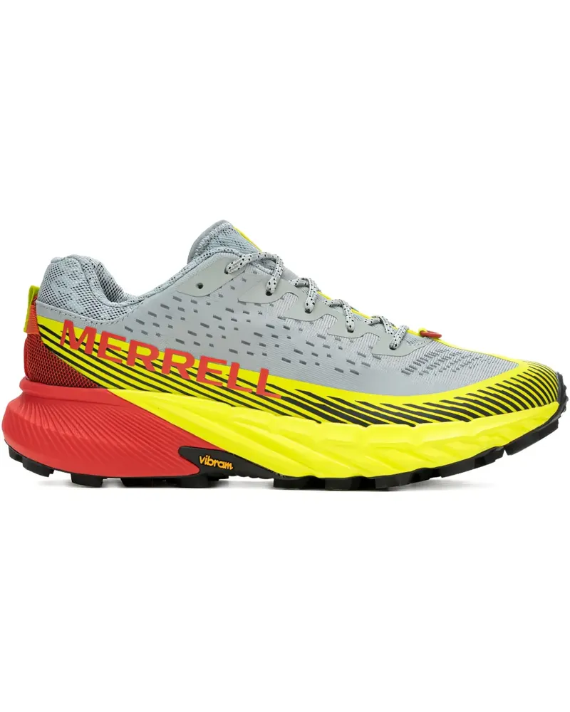 MERRELL Agility Peak 5 "Highrise/Hiviz" Sneakers - Blau Blau