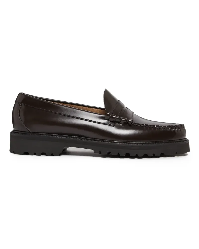 G.H. Bass & Co. Polierte Lug Larson Penny-Loafer - Braun Braun