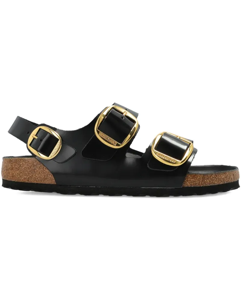 Birkenstock Milano Big Buckle leather sandals - Schwarz Schwarz