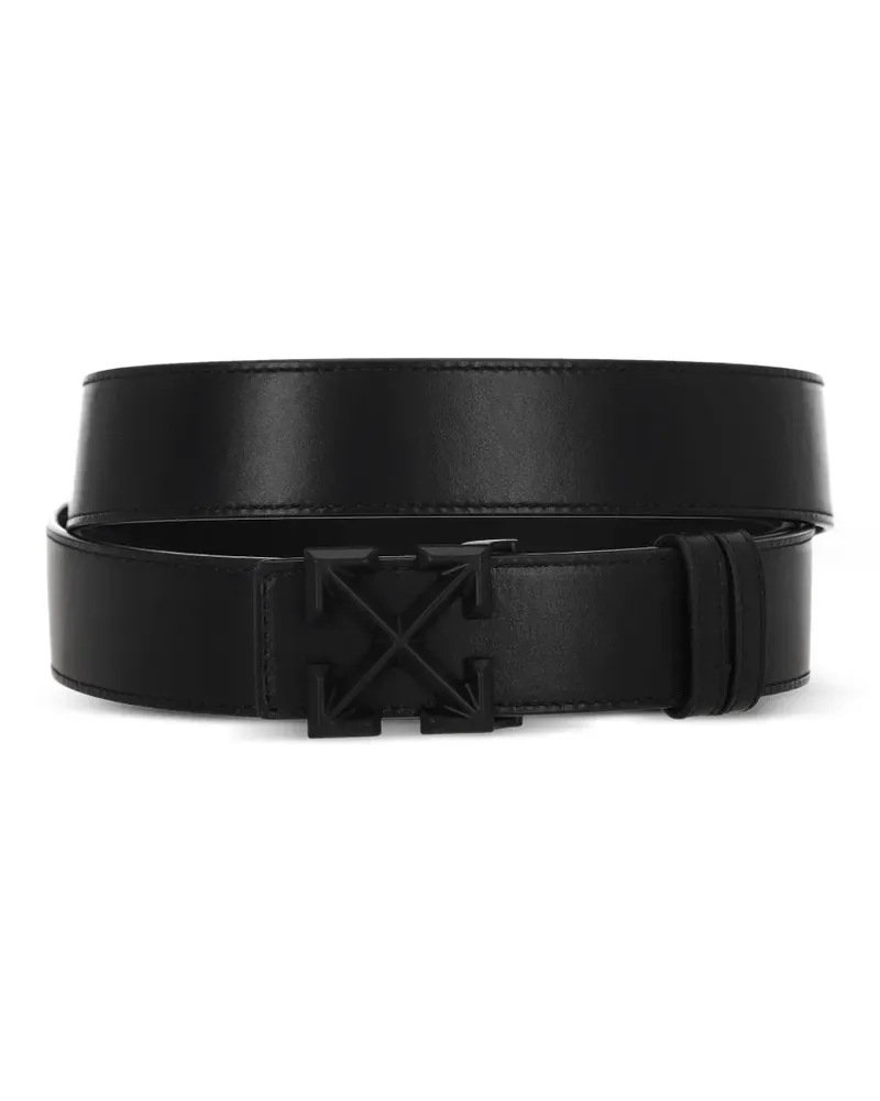 OFF-WHITE Gürtel mit Arrow-Schnalle - Schwarz Schwarz