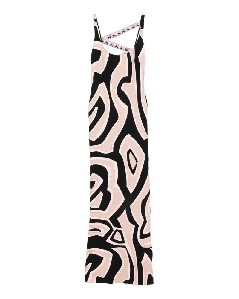 Emilio Pucci scoop-neck maxi dress - Schwarz Schwarz