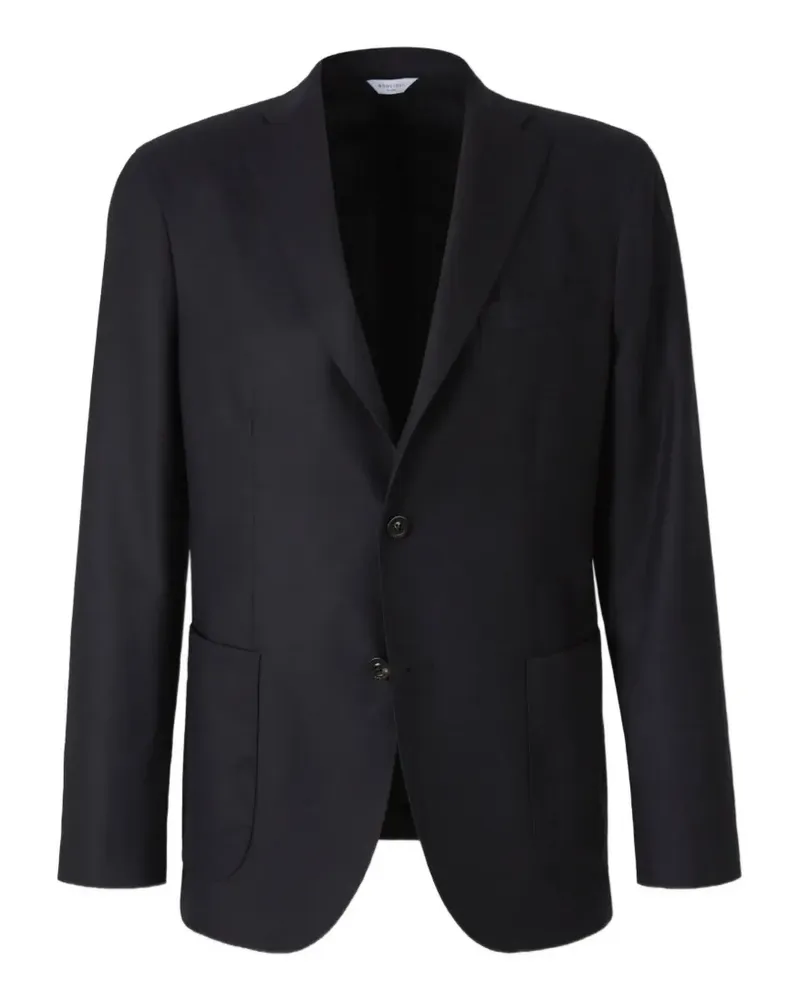 Boglioli single-breasted blazer - Blau Blau