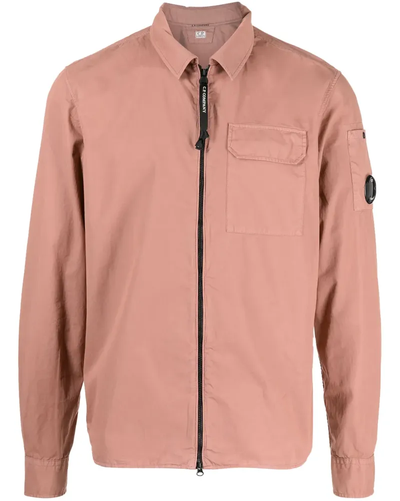 C.P. Company Hemdjacke mit Linsen-Detail - Rosa Rosa
