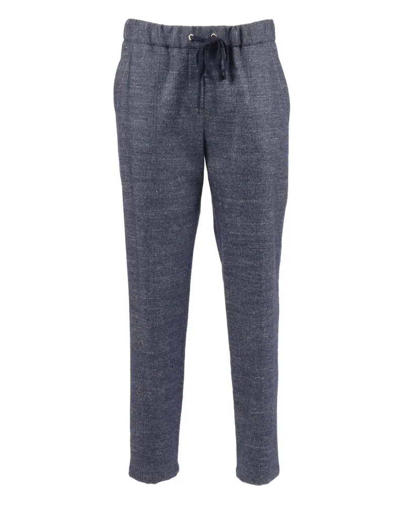 Lorena Antoniazzi elasticated-waistband trousers - Blau Blau