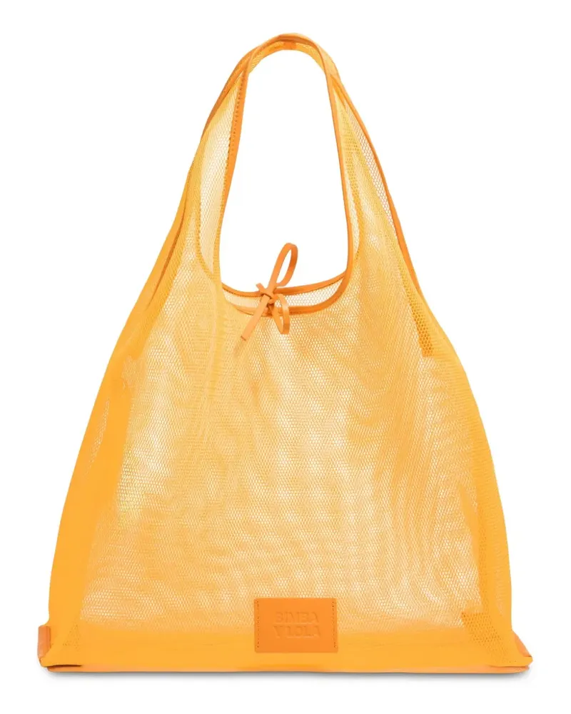 BIMBA Y LOLA Paper Schultertasche - Orange Orange