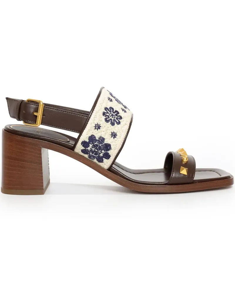Valentino Garavani Rockstud Sandalen 60mm - Braun Braun