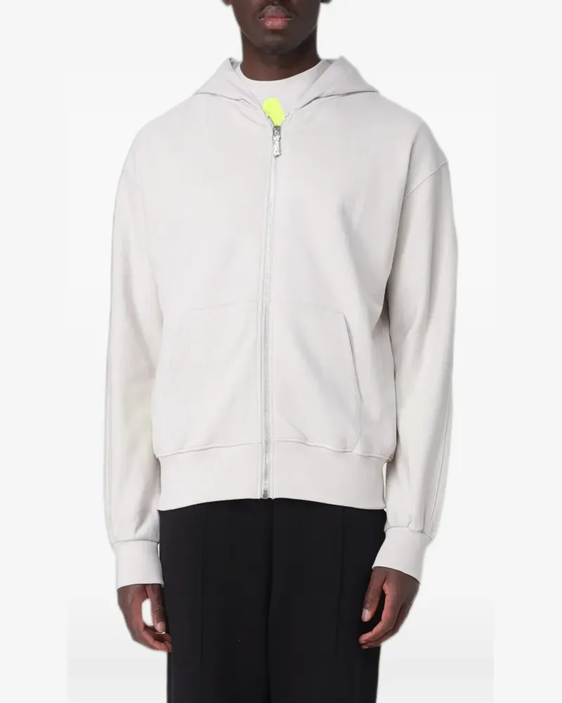 DISCLAIMER Kapuzenjacke mit Logo-Print - Grau Grau
