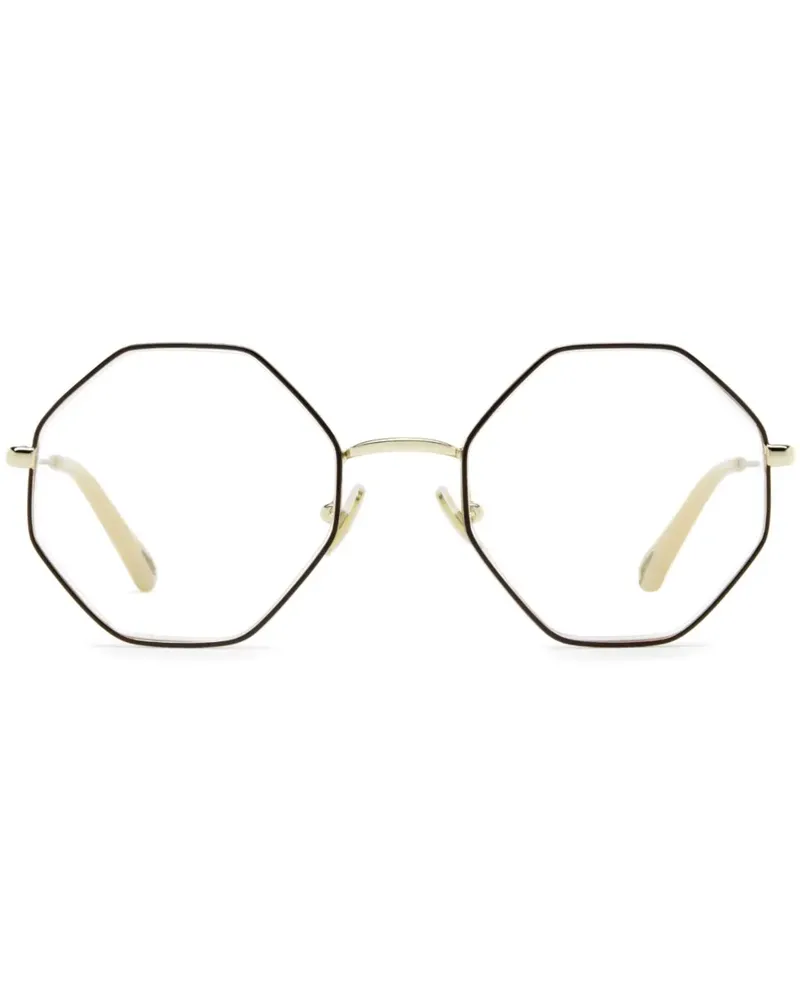 Chloé Brille mit geometrischem Gestell - Rot Rot