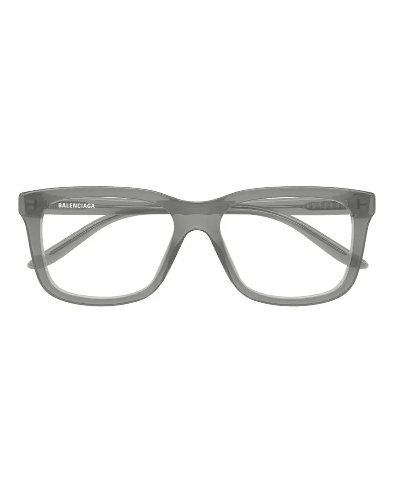 Balenciaga Brille mit eckigem Gestell - Grau Grau