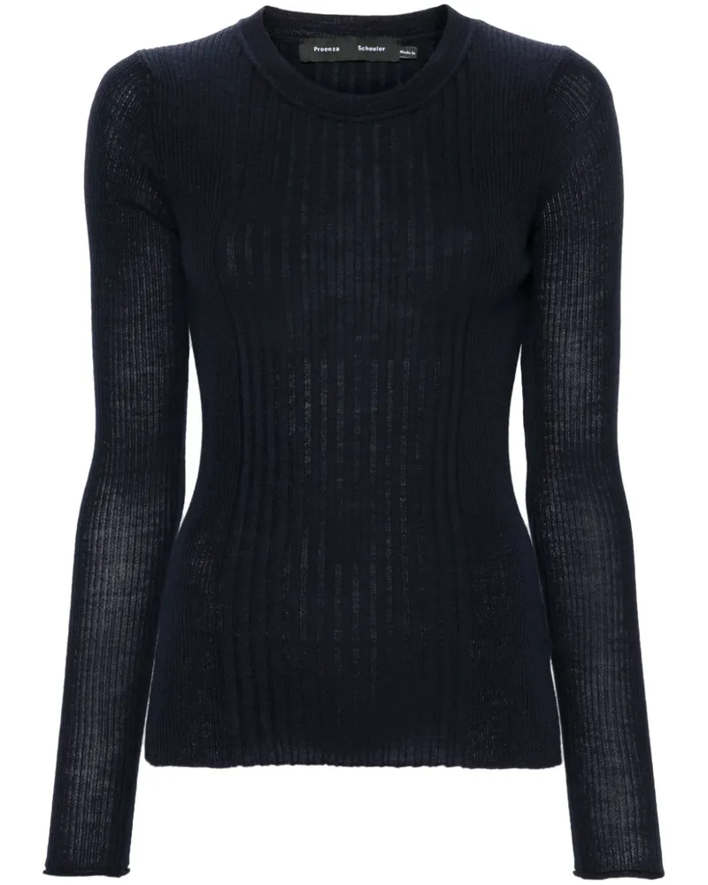 Proenza Schouler Cassidy Pullover - Blau Blau