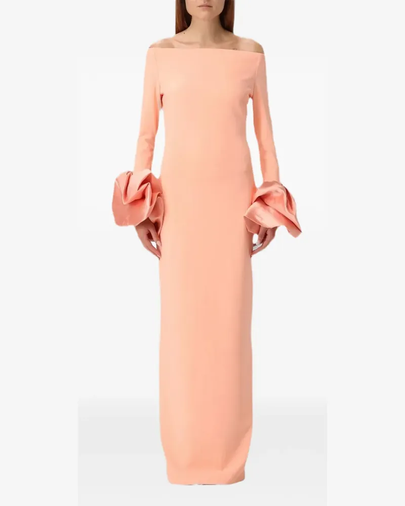 Solace London Schulterfreies Kleid - Rosa Rosa