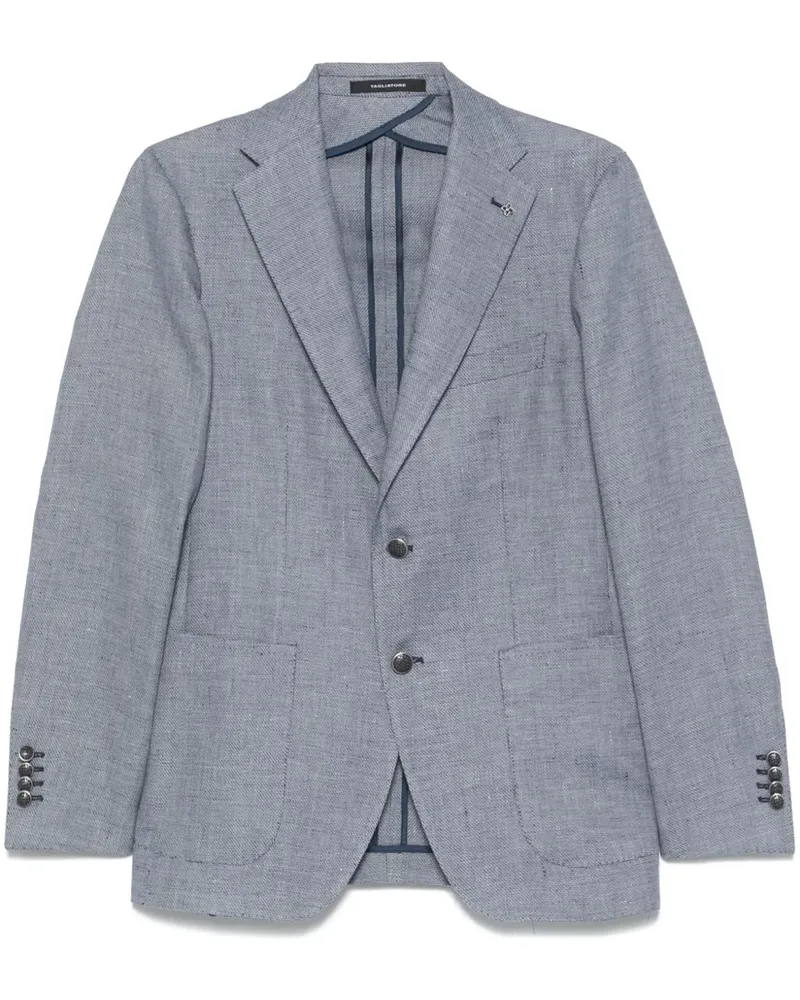 Tagliatore Strukturiertes Sakko - Blau Blau