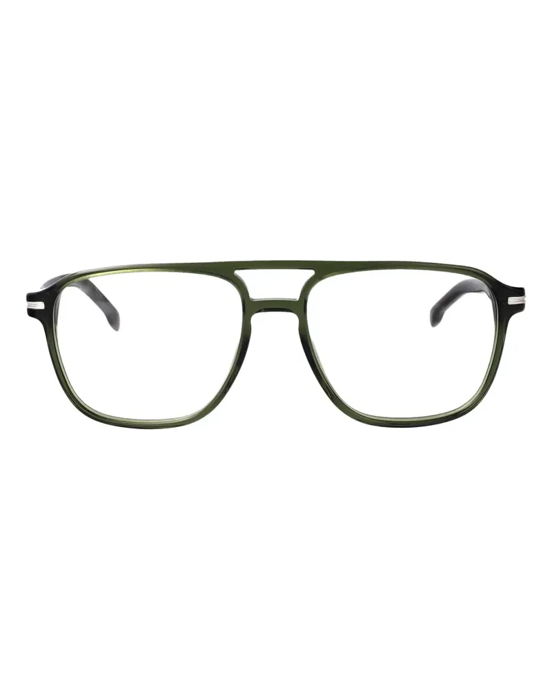 HUGO BOSS Klassische Pilotenbrille - Grün Grün