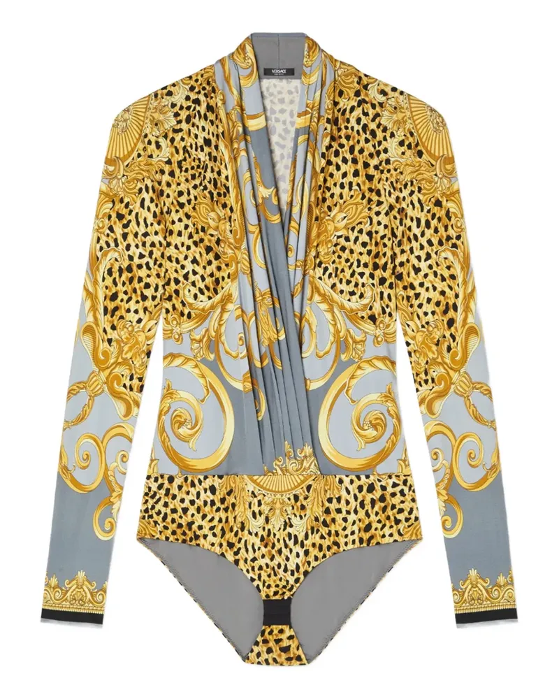 Versace Body mit grafischem Print - Gelb Gelb