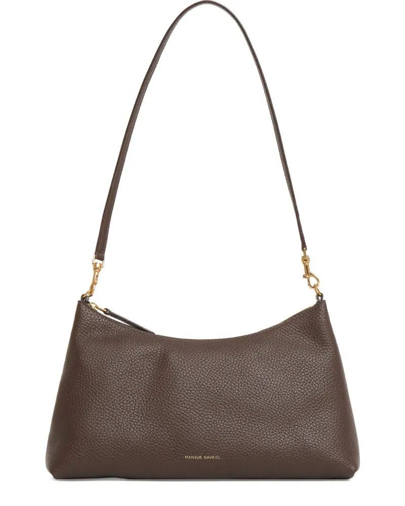 Mansur Gavriel Schultertasche mit Reißverschluss - Braun Braun