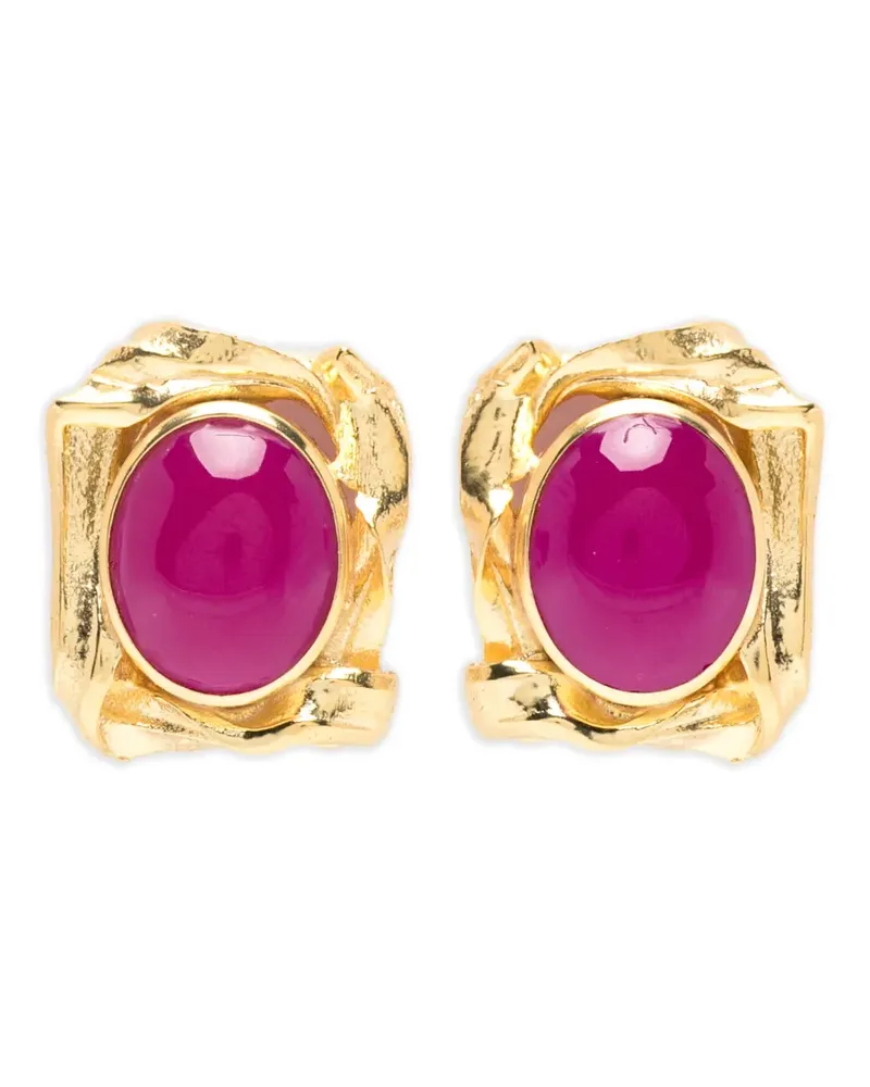 Completedworks embellished earrings - Gold Gold