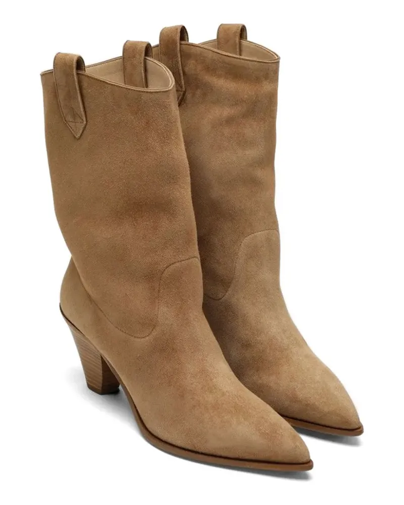 Aquazzura boogie texan boots - Braun Braun
