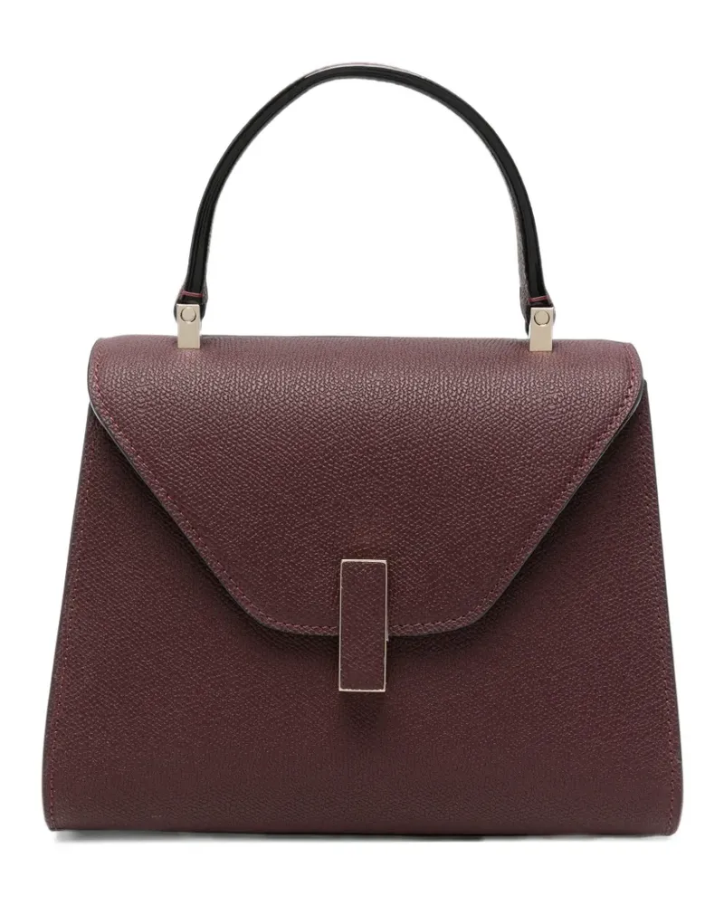 Valextra mini Iside leather tote bag - Rot Rot