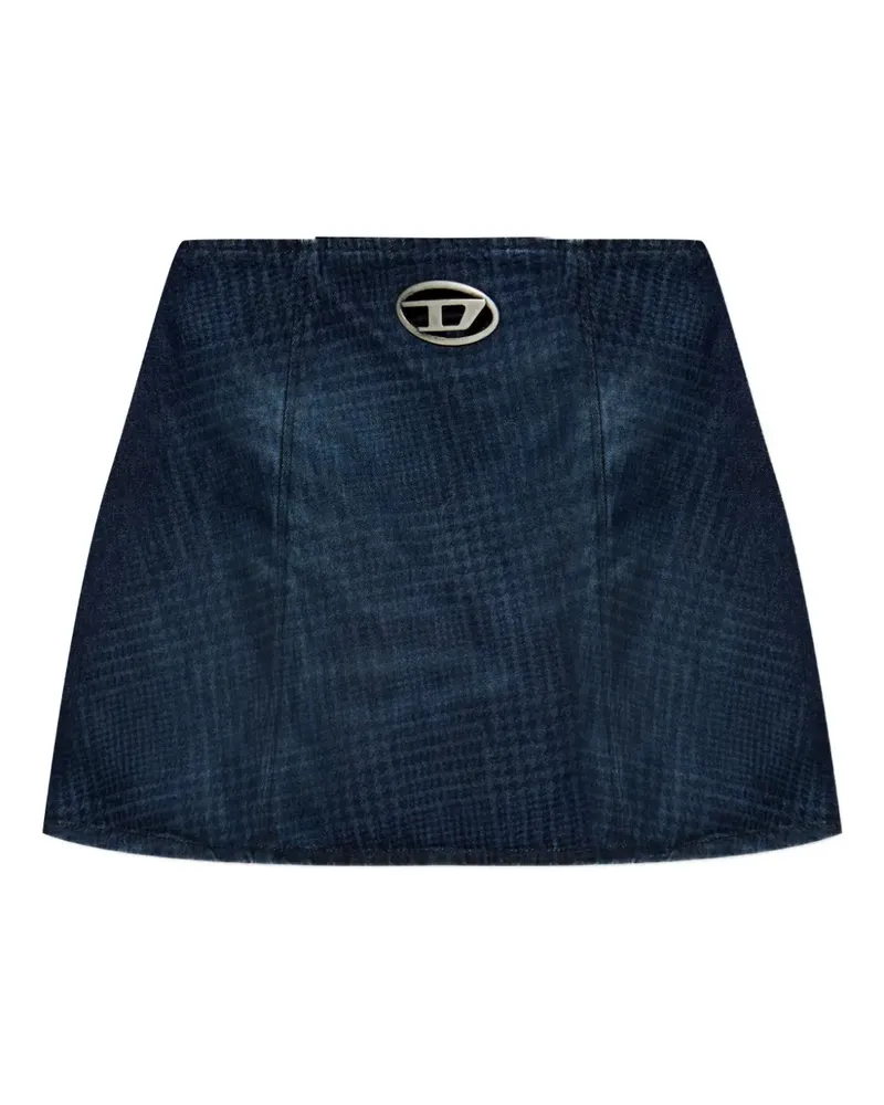 Diesel De-Sweny-S1 denim mini skirt - Blau Blau