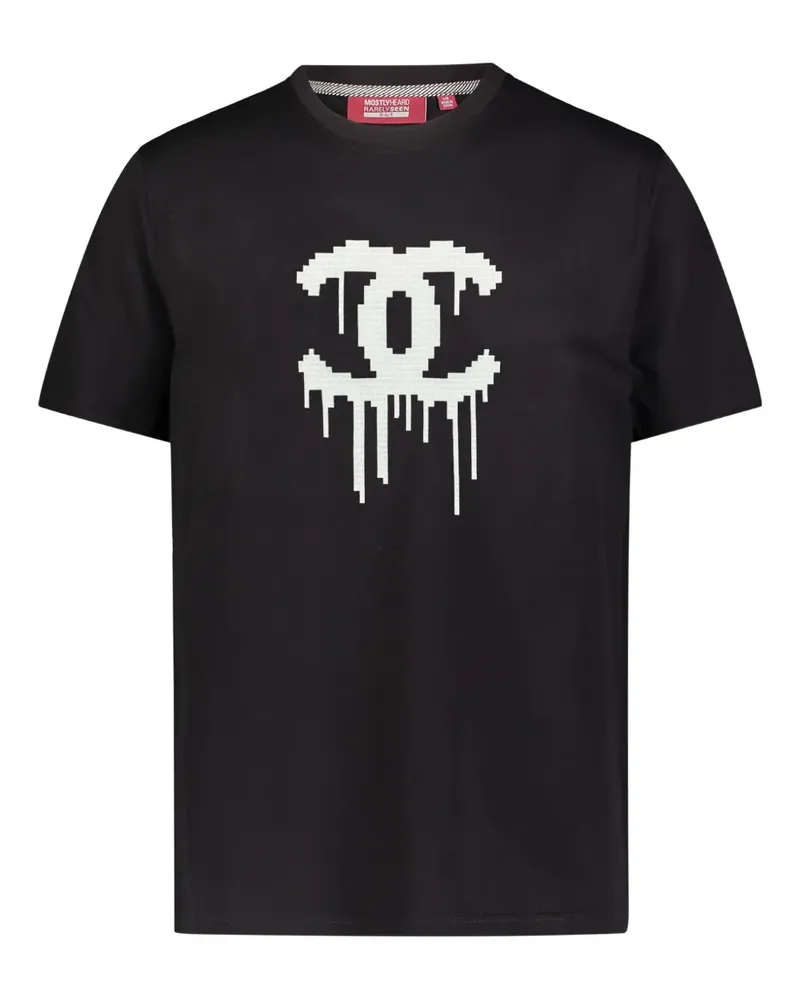Mostly Heard Rarely Seen Double C Drip T-Shirt - Schwarz Schwarz