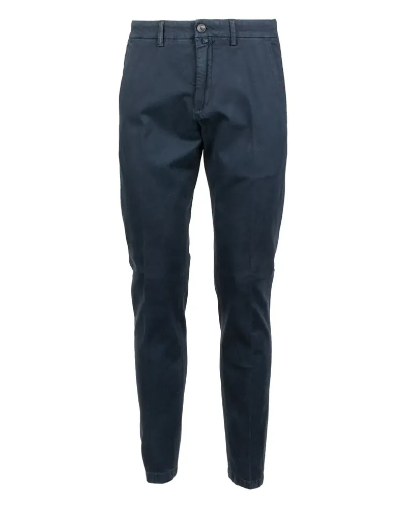 Siviglia belt loops-detail trousers - Blau Blau