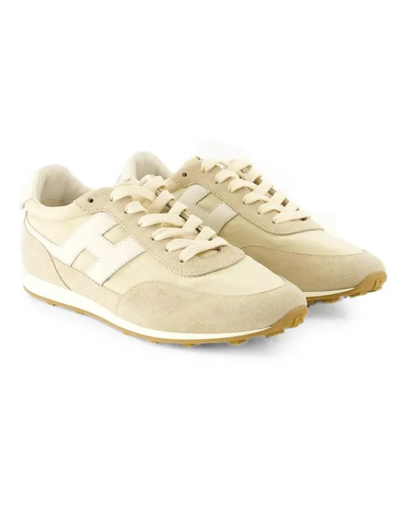 Hogan panelled sneakers - Nude Nude