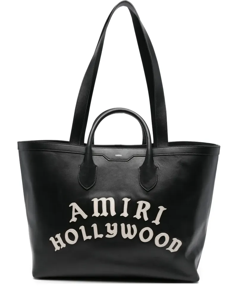 Amiri Hollywood Tote Bag - Schwarz Schwarz