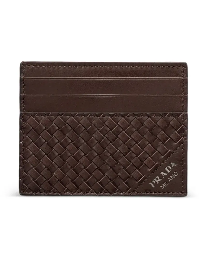Prada Klassisches Kartenetui - Braun Braun