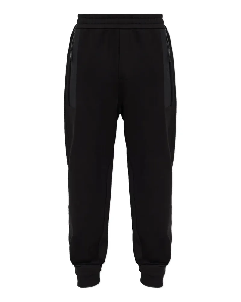 Moncler Jogginghose mit Logo-Patch - Schwarz Schwarz