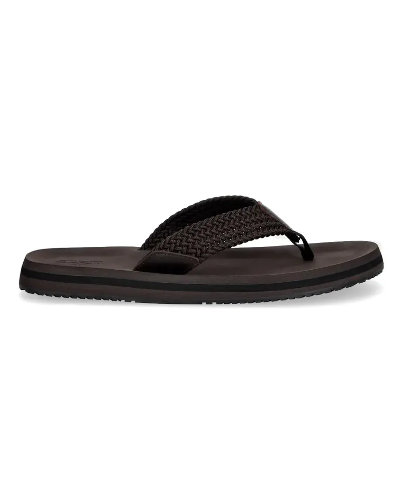 Gant woven flip-flops - Braun Braun
