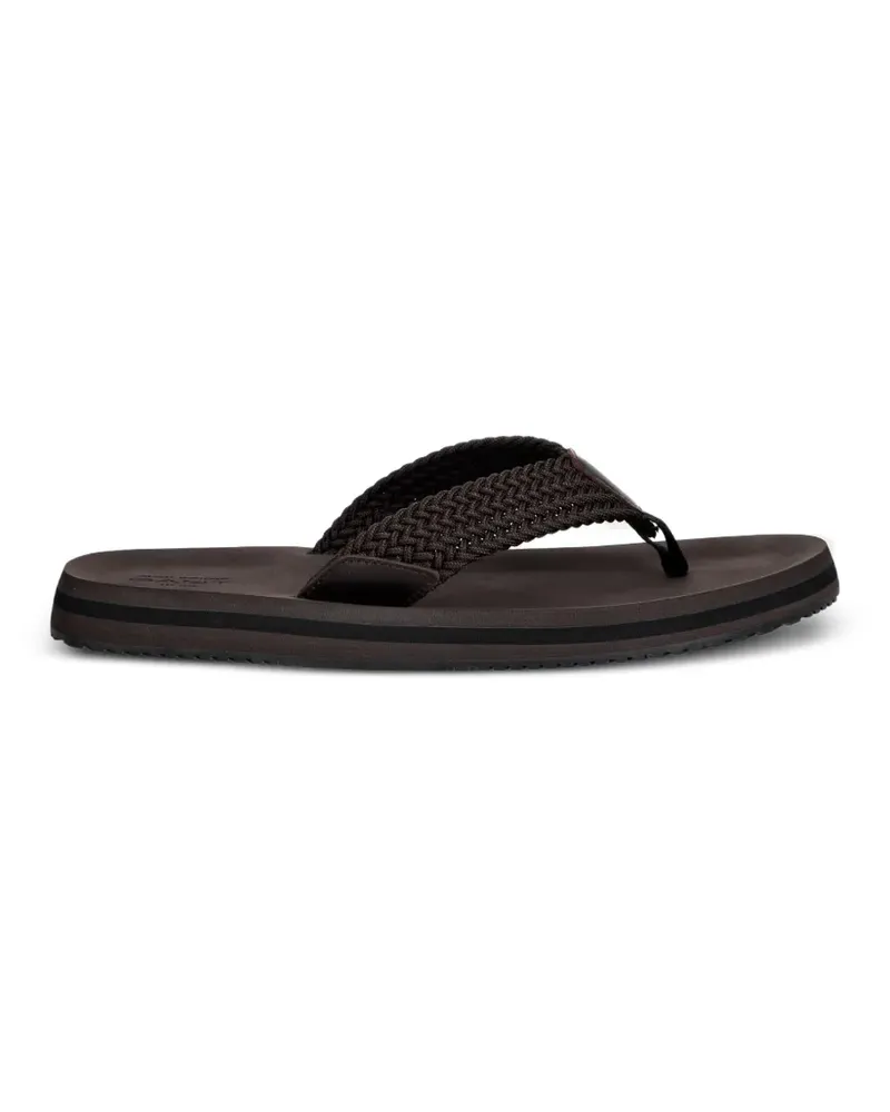 Gant woven flip-flops - Braun Braun