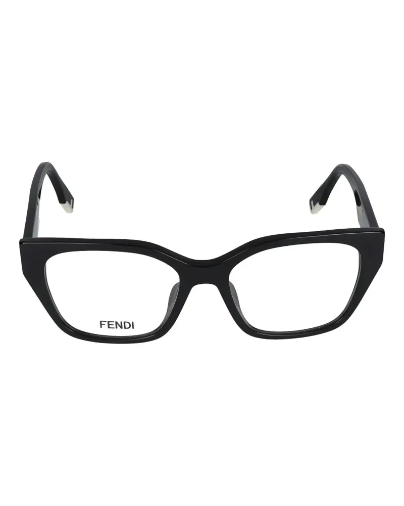 Fendi cat-eye frame glasses - Schwarz Schwarz