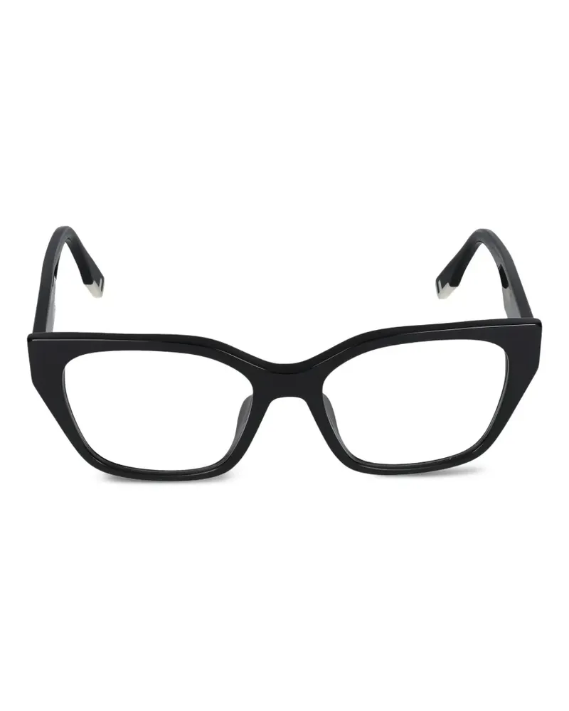 Fendi cat-eye frame glasses - Schwarz Schwarz