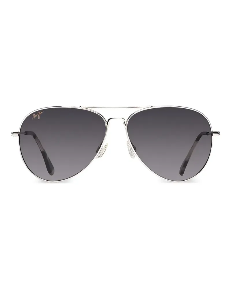 Maui Jim Mavericks sunglasses - Silber Silber