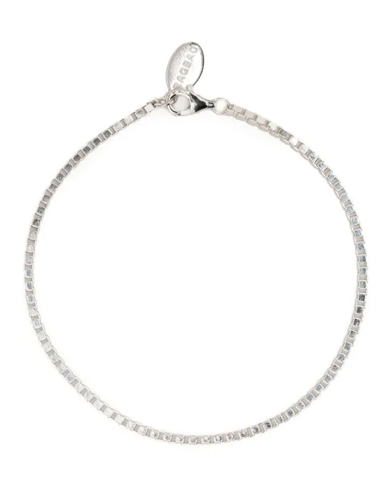 RAGBAG Klassisches Kettenarmband - Silber Silber