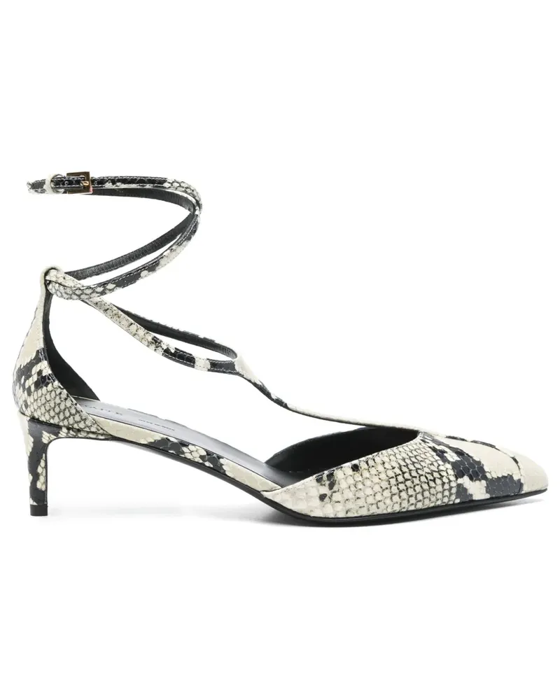 KHAITE Mia Pumps 45mm - Grau Grau
